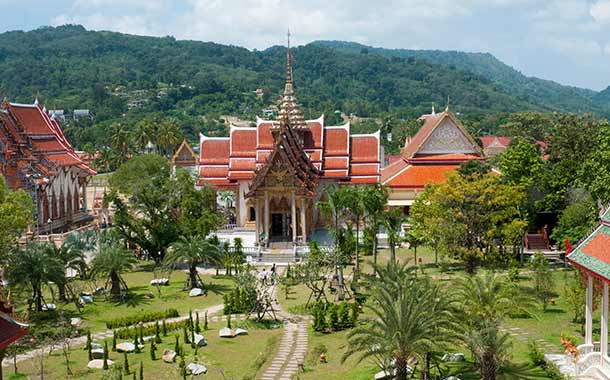 Spiritual Wat Chalong Temple - Thailand Holidays